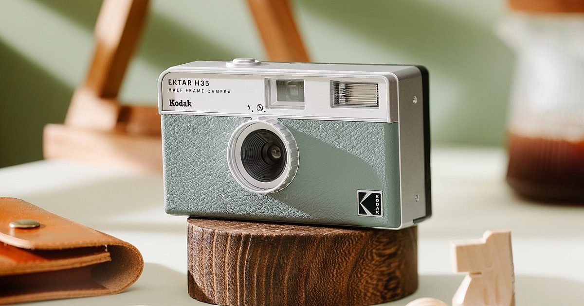 Kodak Silver and Yellow Classic 35mm Film Storage Case
