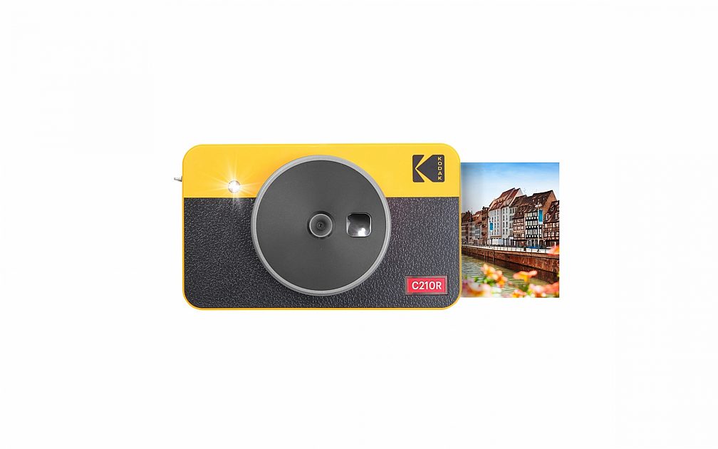 Принтер Kodak Mini 2 Retro P210R Black, цветной 