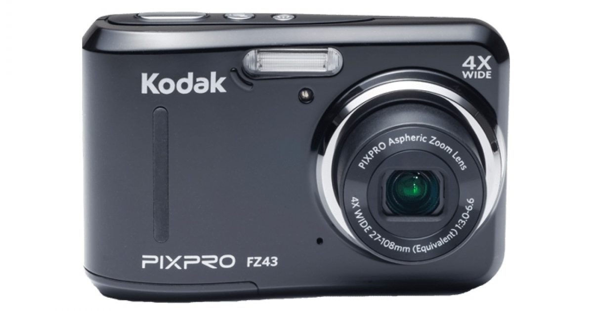 Kodak PIXPRO FZ45 Digital Camera + Black Point & Shoot Camera  Case + Transcend 64GB SD Memory Card + Tri-fold Memory Card Wallet +  Hi-Speed SD USB Card Reader +